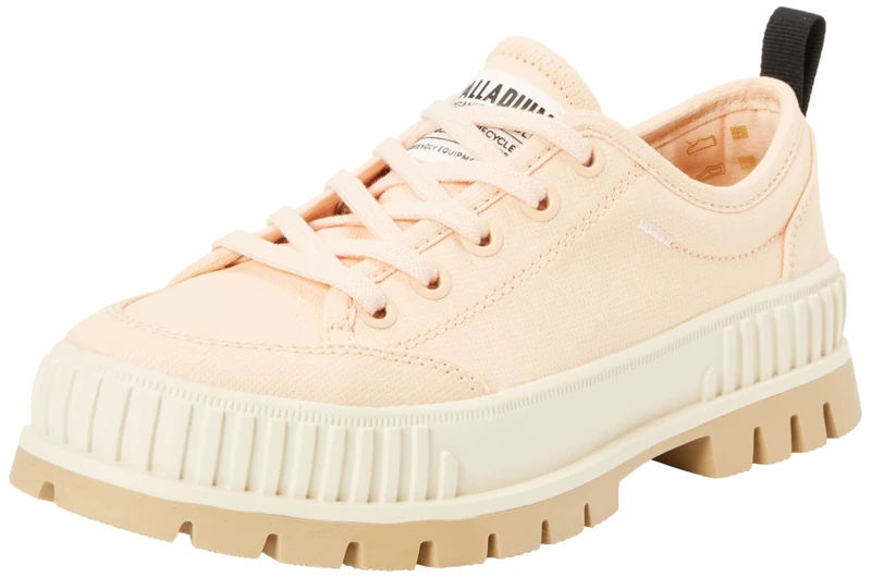 Palladium Unisex Pallashock Lo Org 2 Sneaker, Peaskin, 7 UK