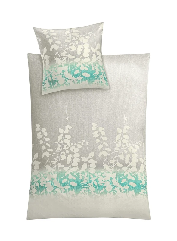 Kleine Wolke Calmaro Bed Linen, Cotton, Multicoloured, 155 x 220 cm (80 x 80 cm)