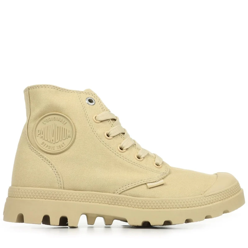 Palladium Monochrome beige ankle boots, Desert, 8 UK