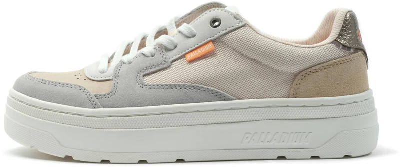 Palladium Women's PALLASPHALT LO Sneaker, Beige, 4 UK - Image 1