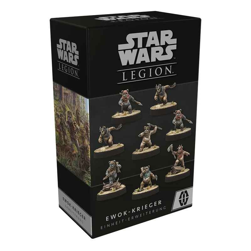 Atomic Mass Games Star Wars Legion - Ewok Warrior Unit Expansion Tabletop 2 Players from 14+ Years 120-180 Minutes German