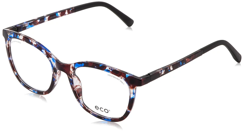 MODO & ECO Aronia Women's Glasses, Blue Tort, 52/19/140