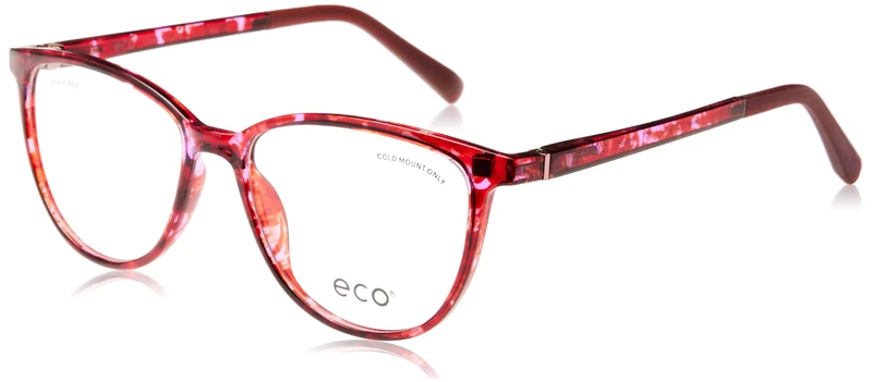 MODO & ECO Marne Women's Sunglasses, Orange Purple Tort, 52/16/140