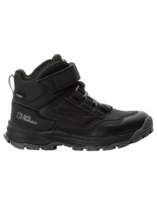 Jack Wolfskin CYROX Texapore MID K, Walking Shoe, Black