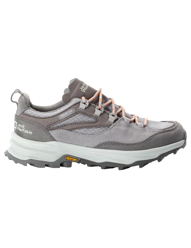Jack Wolfskin CYROX Texapore Low W, Walking Shoe, Pebble,