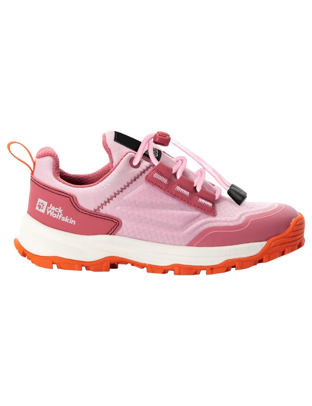Jack Wolfskin Unisex Children's Cyrox Texapore Low K Walking Shoes, Soft Pink, 6.5 UK