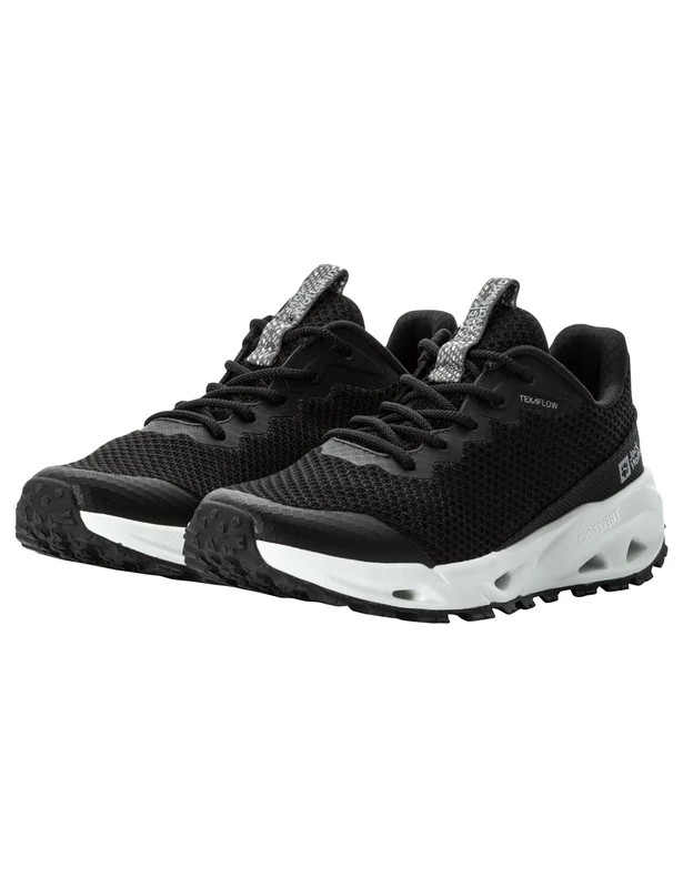 Jack Wolfskin Women's Prelight Vent Low W Trainers, Black, 3 UK