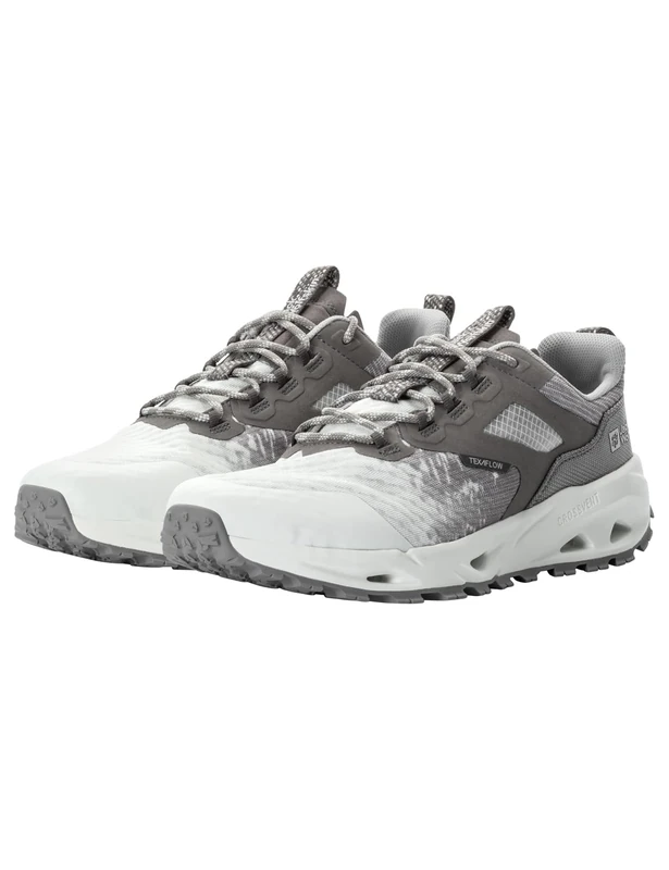 Jack Wolfskin Men's Prelight Pro Vent Low M Trainers, Limestone, 44.5 EU