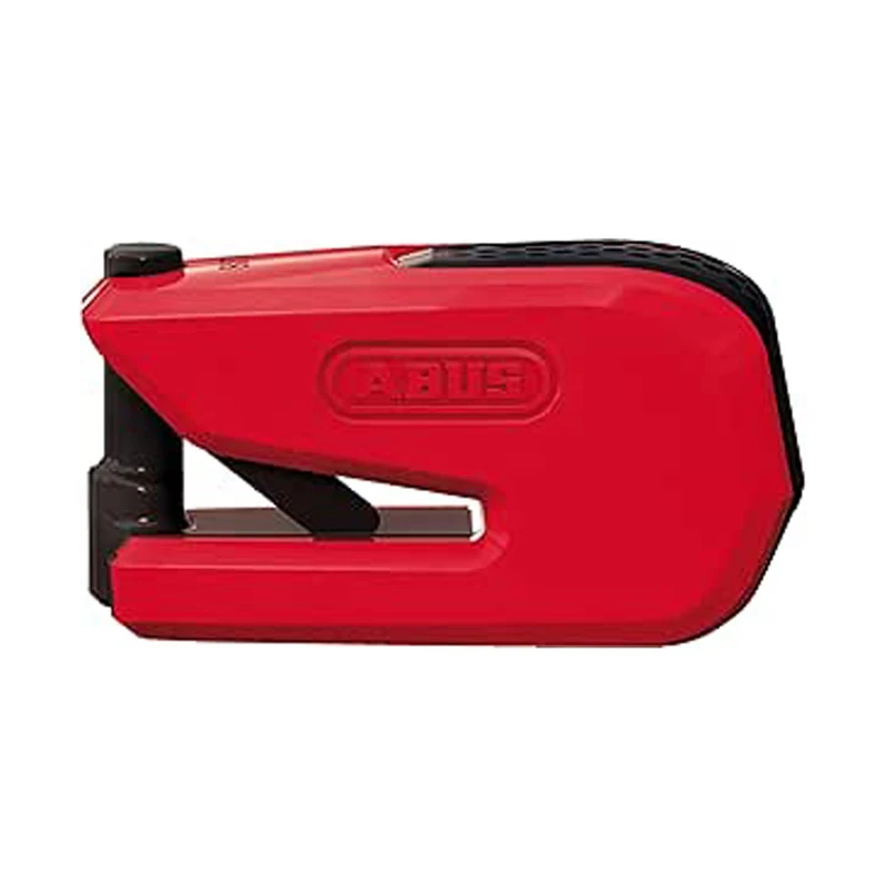 ABUS Granit Detecto SmartX 8078 2.0 brake disc lock for motorbikes - smart motorbike lock with 100 dB alarm - operation via app security level 18 - red