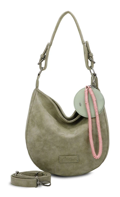 Fritzi aus Preussen Women's Fritzi Hobo Vintage, Green (Moss), One Size