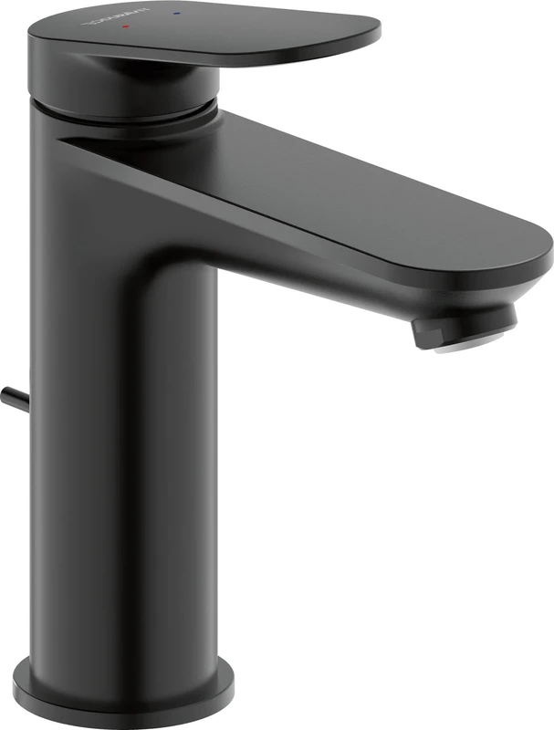 Duravit WA1020001046 Wave Basin Mixer Tap Matt Black