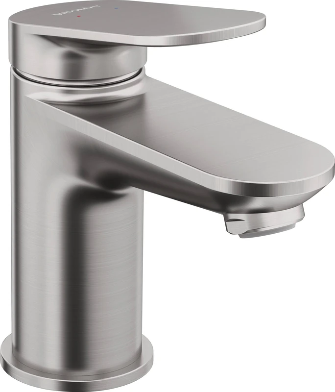 Duravit WA1010002070 Wave Brushed Stainless Steel Basin Tap