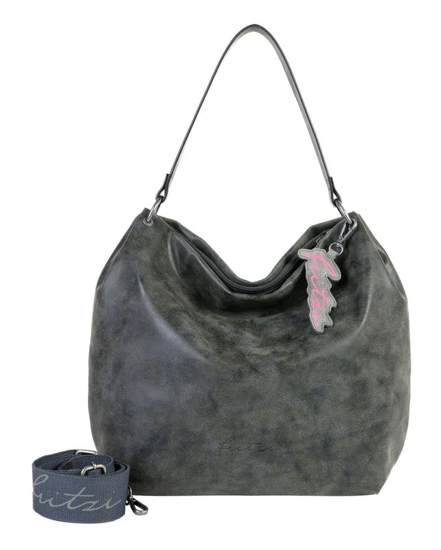 Fritzi aus Preussen Joshi02 Vintage Hobo Bag Black Idol