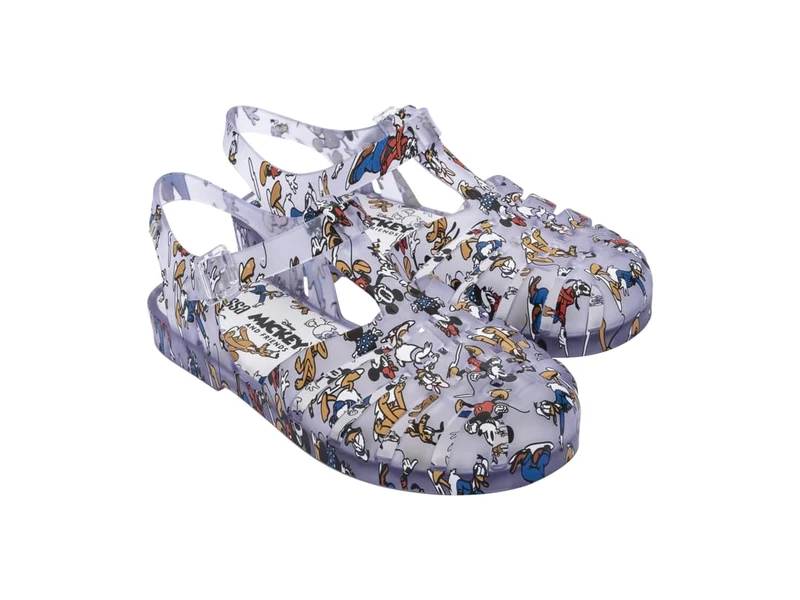 Melissa Possession Mickey Print Sandal - Disney Collection