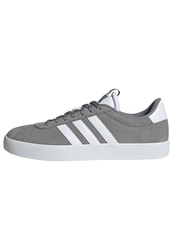 adidas Men's VL COURT 3.0 SHOES, Grey Three / Cloud White / Cloud White, 6 UK