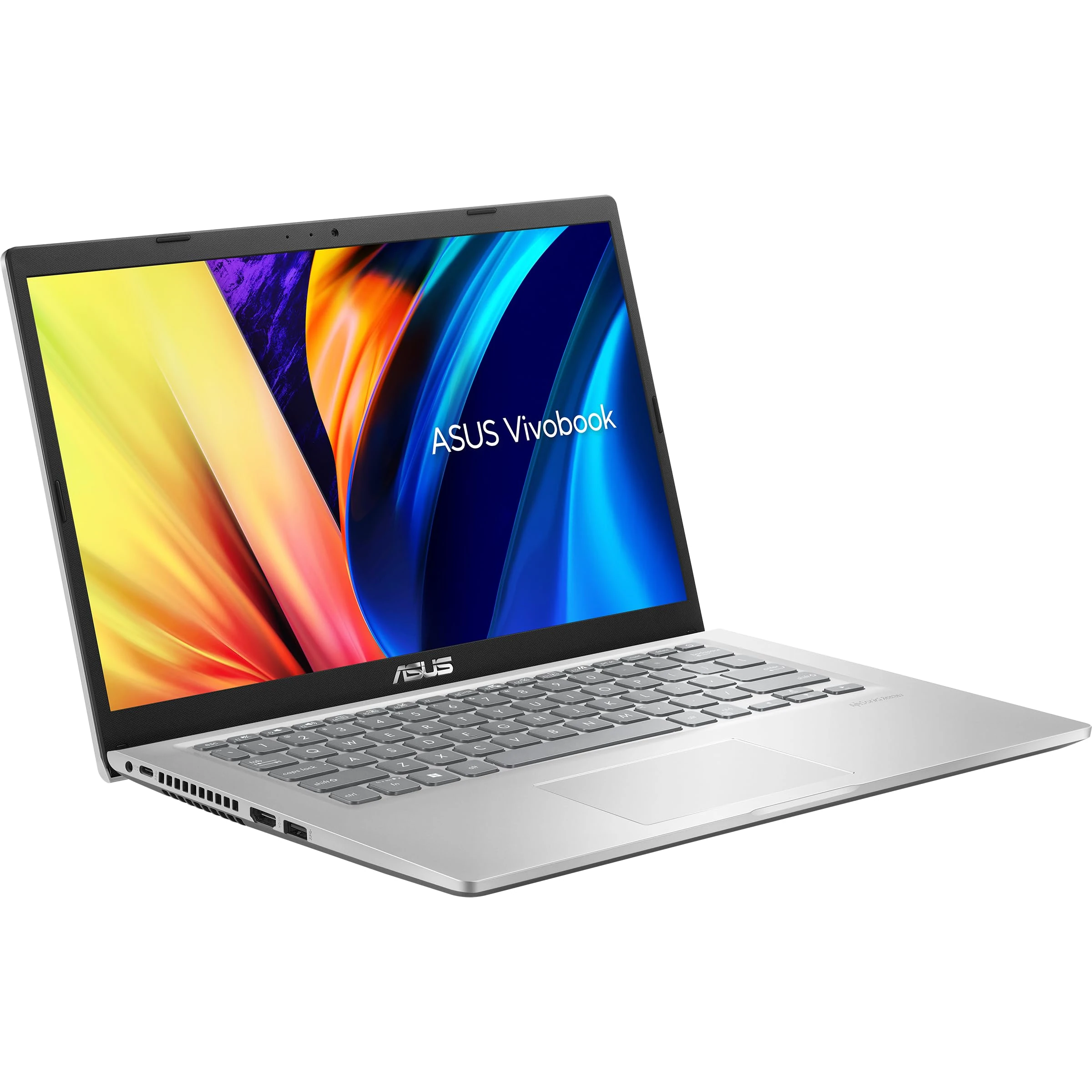 ASUS VivoBook Laptop, 14” HD Display, 11th Gen Intel Core i3-1115G4 Processor, 16GB RAM, 512GB SSD, Wi-Fi, Bluetooth, Webcam, HDMI, Windows 11 Home, Silver