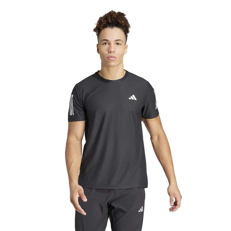 adidas Men's Own The Run Tee, Black, 3XL