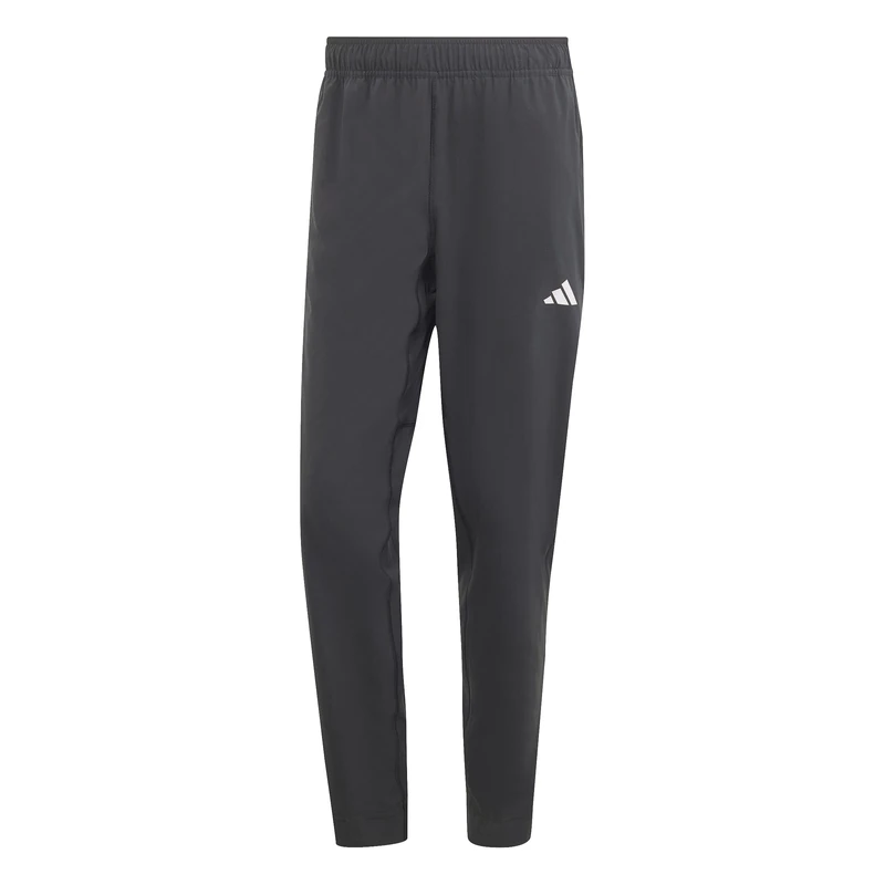 adidas Men's Train Essentials Training Woven Pants, Black/White, XXL