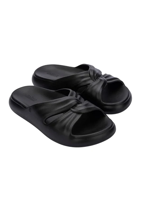 Melissa Free Slide AD Flat Sandal, black, 7.5/8 UK - Image 1
