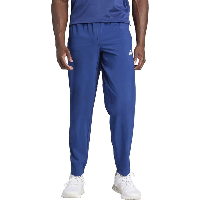 adidas Men's Train Essentials Training Woven Pants, Dark Blue/White, S