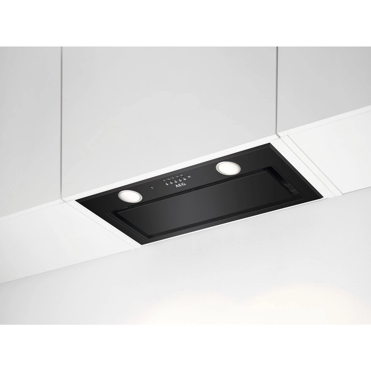 AEG DGE5661HB 6000 54cm Built In Smart Hood - Black