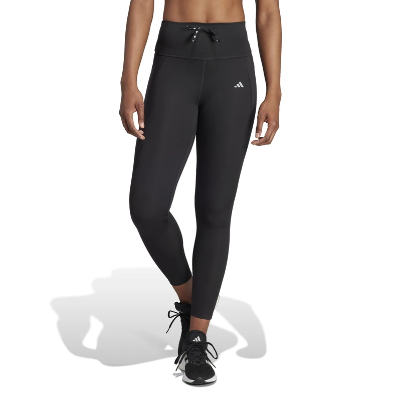 adidas Women's Run Essentials Stay in Play 7/8 Leggings, black, S