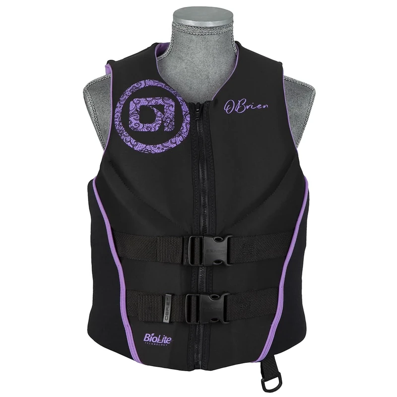 O'Brien Women's Traditional Neoprene USCGA Life Jacket, Orchid, Medium