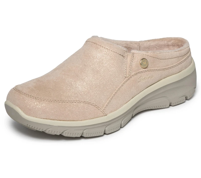 Skechers Women's Martha Stewart Easy Going-Comfy Feeling Clog, Natural, 10