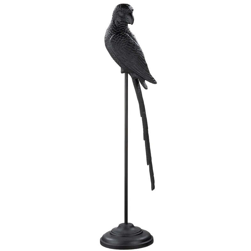 GILDE Decorative Figurine, Aluminium, Black, Höhe 97 cm
