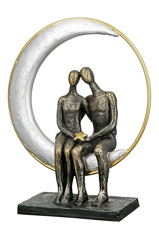 GILDE Decorative Items, Resin, Bronze, Höhe 29 cm - Image 1