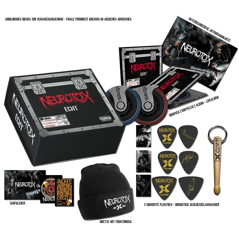 Echt (Ltd. Fanbox/2cd Digipak + Beanie + Keyring)