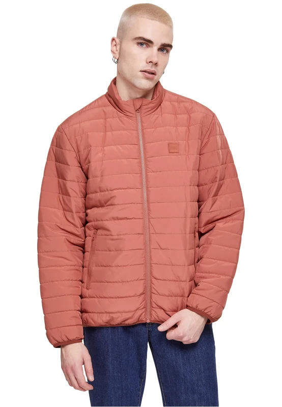 Urban Classics Men's Light Bubble Jacket, terracotta, XL