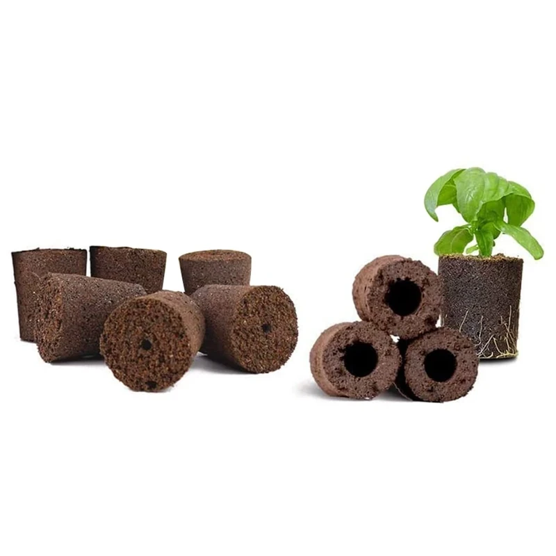 Hausdec Hydroponic Smart Grow Sponges with Nutrients - 16 Pack - Image 1