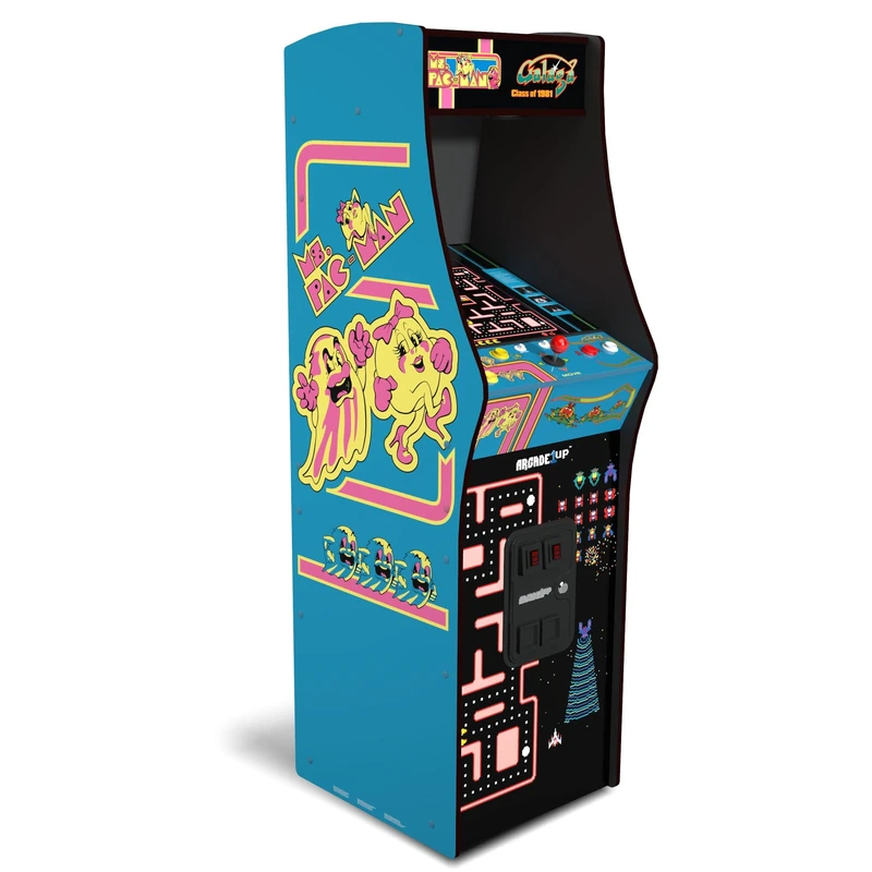 Arcade1up - Ms. Pac-Man vs Galaga - Class of 81 - Deluxe Arcade Machine