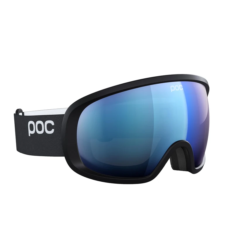 POC Fovea, Uranium Black/Partly Sunny Blue