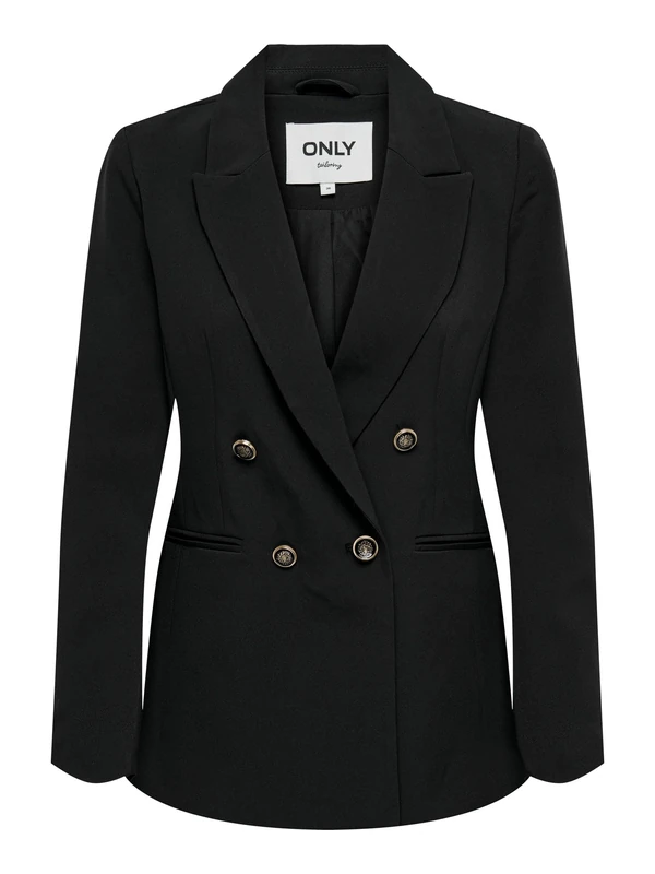 ONLY Women's Onlastrid Life L/S Fit TLR Noos Blazer, Black, 10
