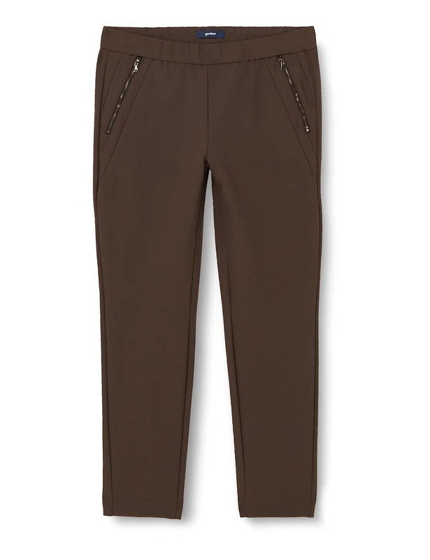 Gardeur Women's Zene28 Pants, Dark Brown (2028), 18 UK/Long