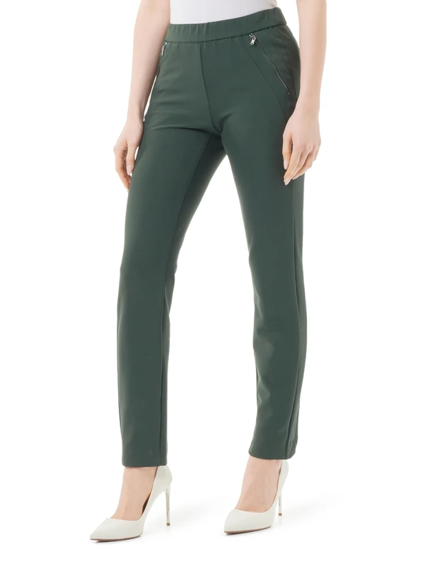 gardeur Women's ZENE28 Pants, Dunkelgrün(1078),