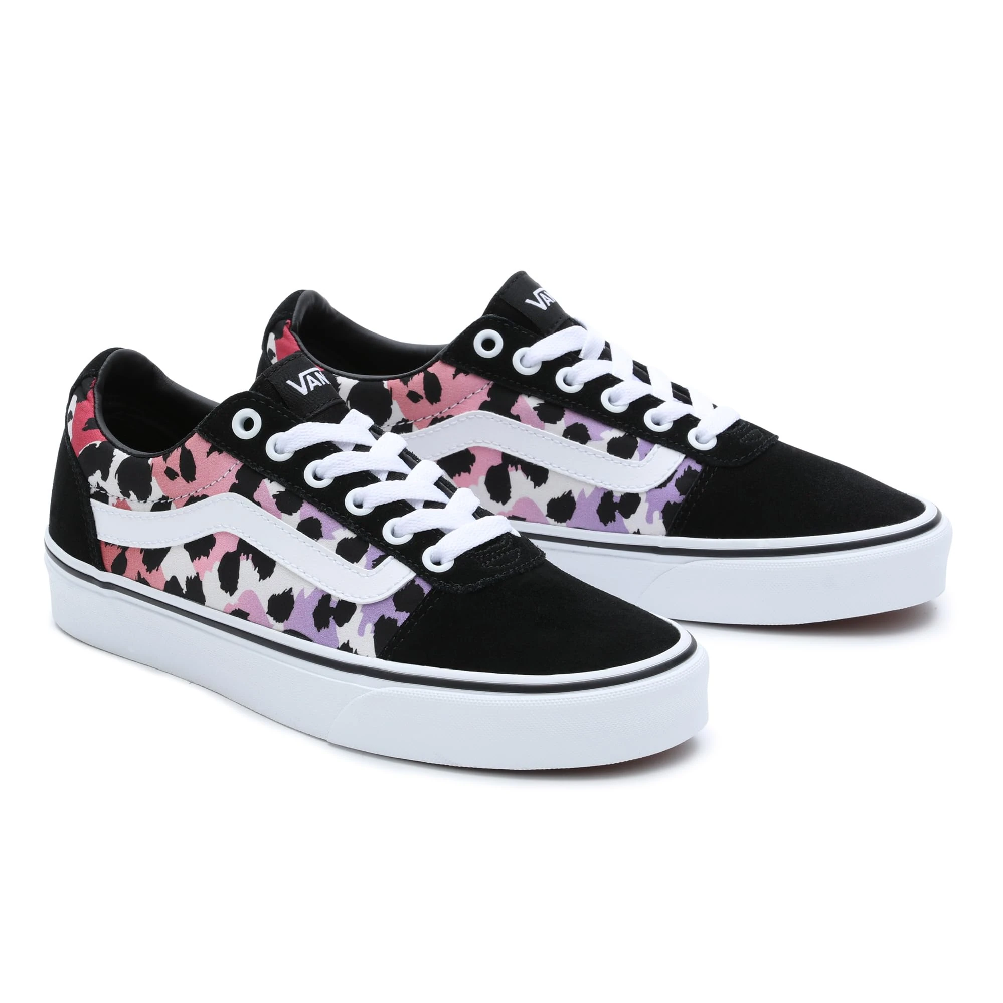 Vans Women's Ward Sneaker, Animal Gradient Lilac Rose, 7 UK