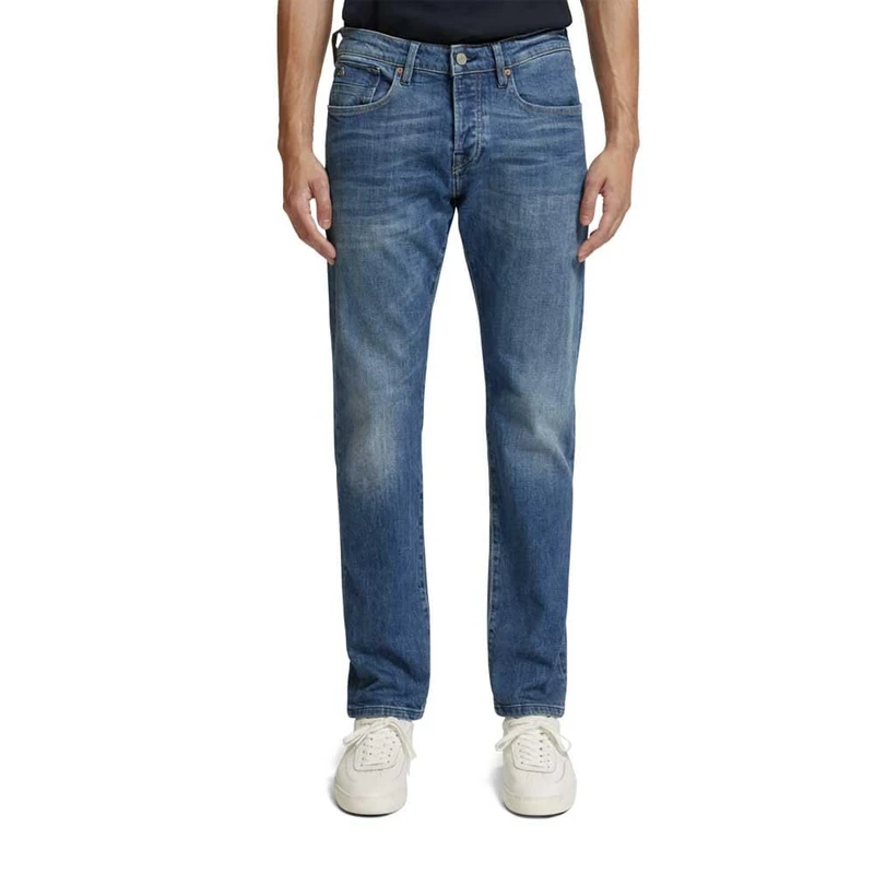 Scotch & Soda Men's Ralston Regular Slim Jeans, Spring Sings, 28-30