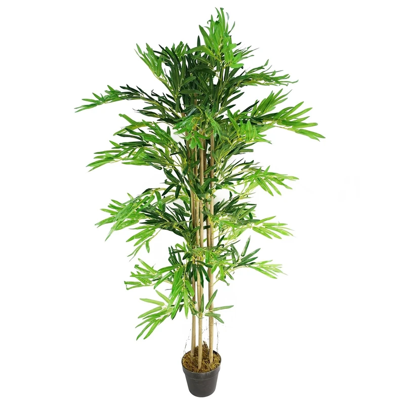 Leaf Design UK Artificial Tropical Plants and Trees, Green Natural, 150cm