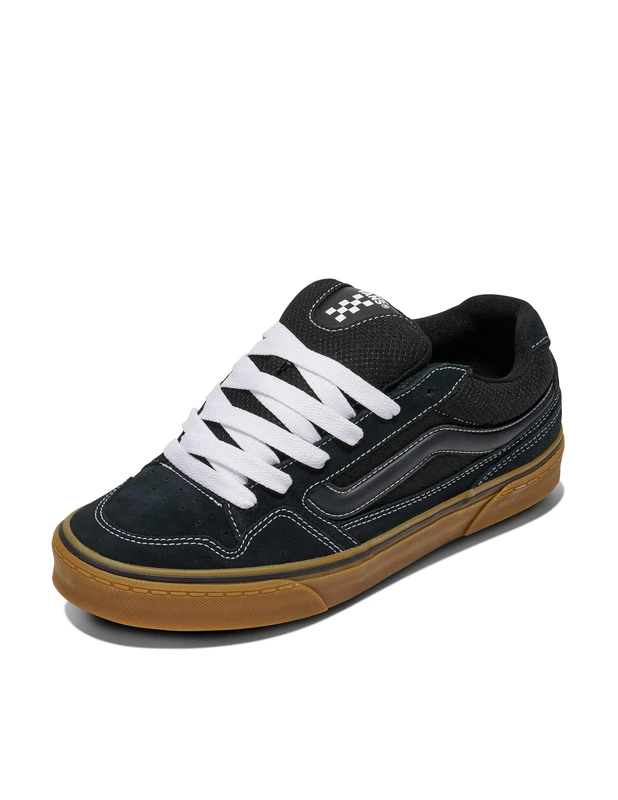 Vans Men's Caldrone Suede Mesh Black/Gum, 14 UK