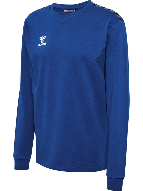 hummel Unisex Hmlauthentic Co Training Sweatshirt True Blue