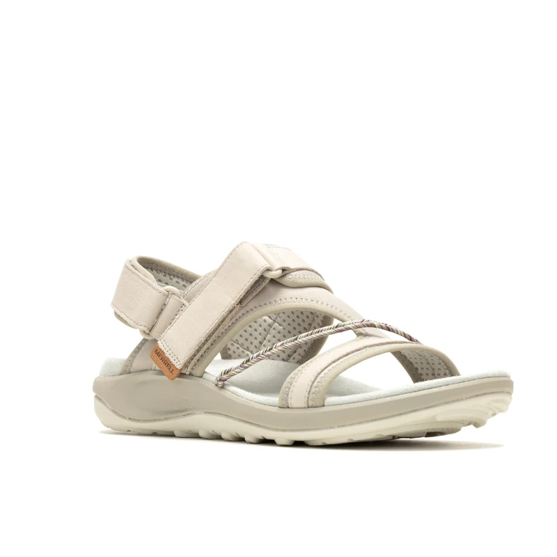 Merrell Women's Terran 4 Backstrap Sandal, Silver, 3 UK