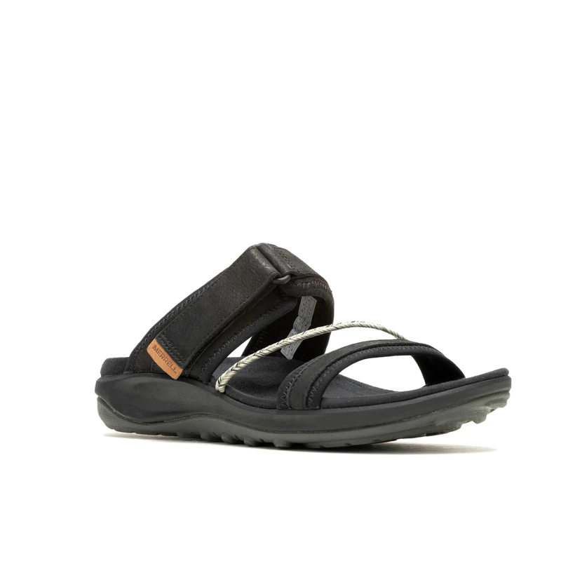 Merrell Women's Terran 4 Slide Sandal, Black 8 UK