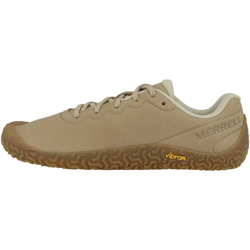 Merrell Women's Vapor Glove 6 Leather Barefoot Casual Shoe, Khaki, 7 UK