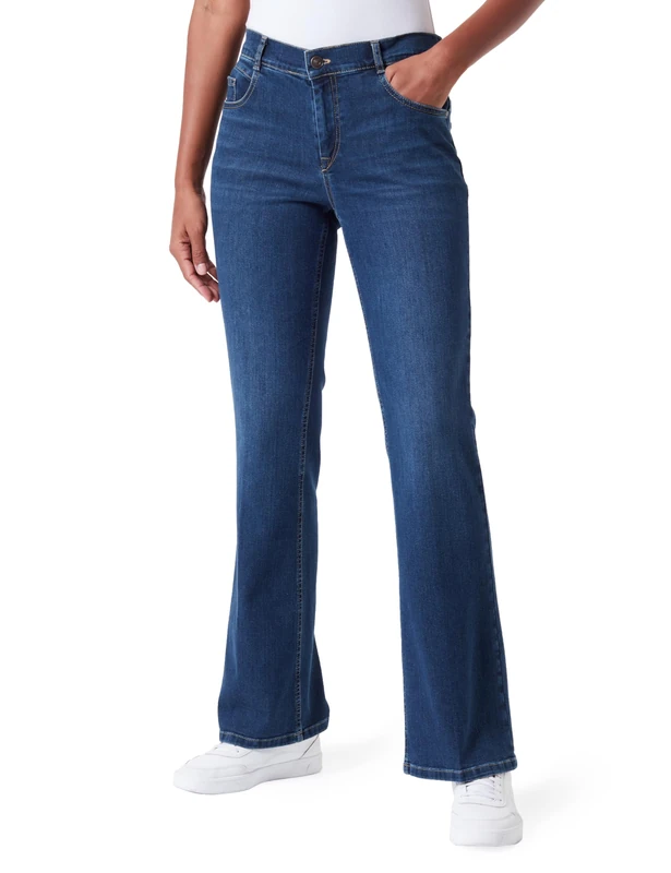 gardeur Women's ZURI126 Pants, Dark Rinse Used(7169), 10