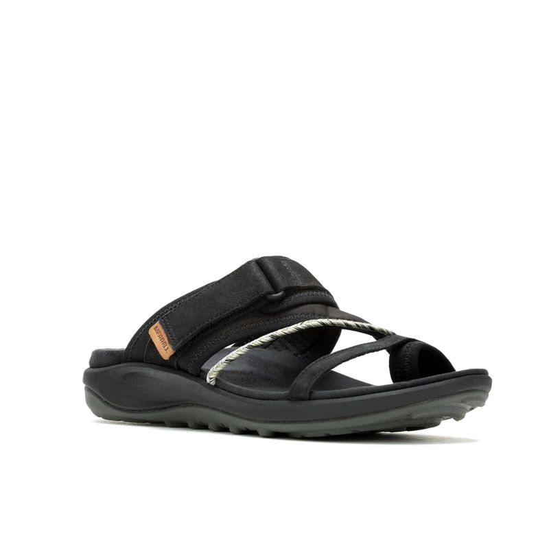 Merrell Women's Terran 4 Post Sandal, Black 4 UK