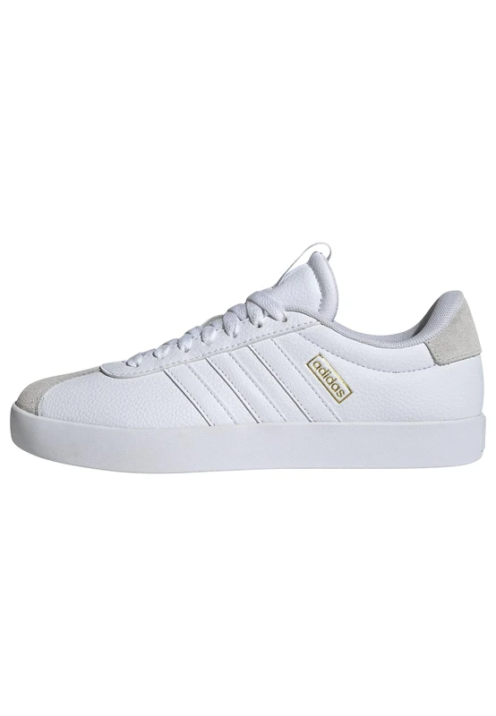 adidas Women's VL Court 3.0 Shoes, Cloud White/Cloud White/Grey One, 4 UK