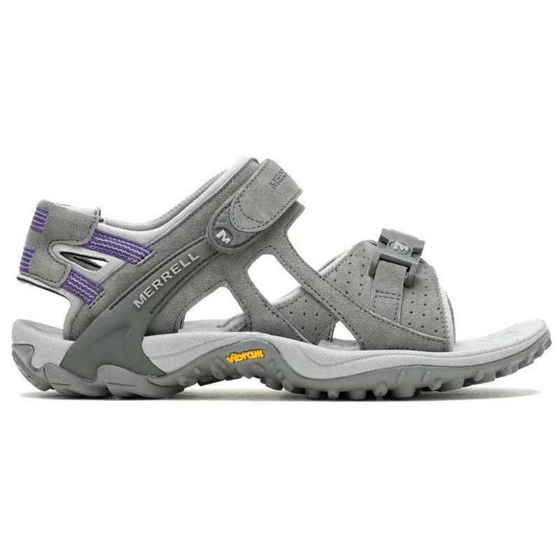 Merrell Women's Kahuna III Walking Sandal, Charcoal/Paloma, 4 UK